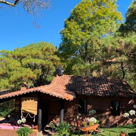 Cabana Blanca Nieves Y Los 9 Enanos Tapalpa Bagian luar foto
